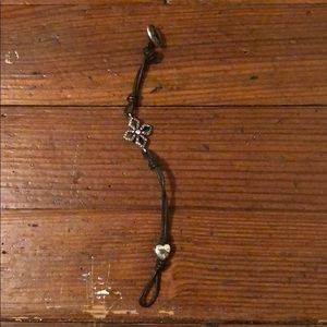 Fossil flower bracelet